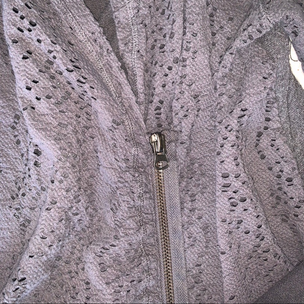 𝓯𝓹💜FREE PEOPLE BOHO LACE KNIT Cardigan - Picture 5 of 6